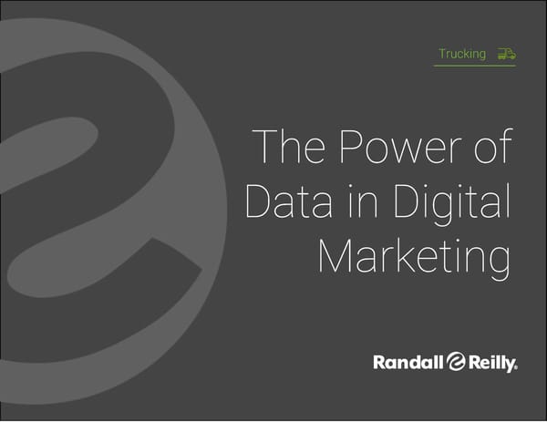 The Power of Data in Digital Marketing | Randall Reilly - Page 1