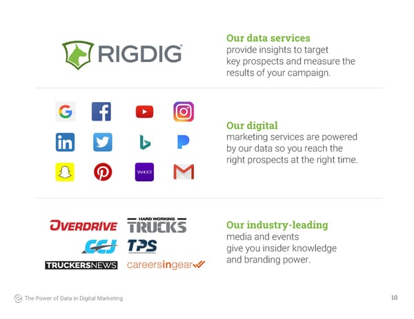 The Power of Data in Digital Marketing | Randall Reilly - Page 10